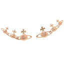 【4時間限定ポイント10倍】【返品OK】ヴィヴィアンウエストウッド ピアス アクセサリー レディース VIVIENNE WESTWOOD 62020031 G122 BE737/3 ピンクゴールド