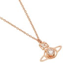 【4時間限定ポイント10倍】【返品OK】ヴィヴィアンウエストウッド ネックレス アクセサリー レディース VIVIENNE WESTWOOD 63020102 G103 ピンクゴールド