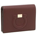 【4時間限定ポイント10倍】【返品OK】フェラガモ 折り財布 レディース Salvatore Ferragamo 22D514 0737536 ガンチョシティ ブラウン
