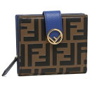 【4時間限定ポイント10倍】【返品OK】フェンディ 折り財布 レディース エフ イズ フェンディ FENDI 8M0386 AAII F1B13 ブルー