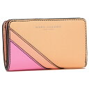 【4時間限定ポイント10倍】【返品OK】マークジェイコブス 折財布 アウトレット レディース MARC JACOBS M0014816 667 ピンクマルチ