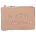 【P10倍 5/22 20時〜5/22 24時】マークジェイコブス コインケース パスケース アウトレット レディース MARC JACOBS M0015753 253 ピンクベージュ【返品OK】