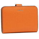 【4時間限定ポイント10倍】【返品OK】フルラ 折財布 レディース BABYLON FURLA PCY0UNO B30000 BG600 オレンジ