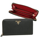 【4時間限定ポイント10倍】【返品OK】プラダ 折り財布 レディース DAINO COLOUR PRADA 1ML506 2BG5 F0LJ4 ブラック