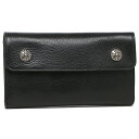 【返品OK】クロムハーツ 長財布 メンズ CHROME HEARTS 116265 BLACK ブラック