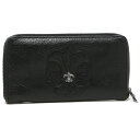 クロムハーツ 長財布 メンズ CHROME HEARTS 117459 BLACK ブラック