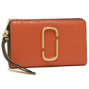 【4時間限定ポイント10倍】【返品OK】マークジェイコブス 折財布 レディース スナップショット MARC JACOBS M0013356 848 レッドマルチ