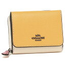 【4時間限定ポイント10倍】【返品OK】コーチ 折財布 アウトレット レディース COACH 2923 QBR2M ネイビー イエロー