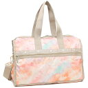 【返品OK】レスポートサック ボストンバッグ クラシック DELUXE MED WEEKENDER コーラル ウェイ レディース LESPORTSAC 4318 F638 A4対応