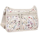 【返品OK】レスポートサック ショルダーバッグ クラシック DELUXE EVERYDAY BAG ホワイト レディース LESPORTSAC 7507 F802 A4対応