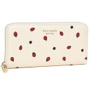 【P10倍 6/26 20時~6/27 2時】ケイトスペード 財布 長財布 レディバグドット マルチ レディース KATE SPADE PWR00470 974【返品OK】