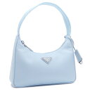 【5%OFFクーポン 1/27 18時〜2/3 9時】プラダ ショルダーバッグ リナイロン リエディション ブルー レディース PRADA 1NE515 RDH0 F0076 2022SS【返品OK】