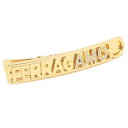 サルヴァトーレフェラガモ バレッタ アクセサリー レタリング ヘアアクセサリー ゴールド レディース Salvatore Ferragamo 340184 0747301【返品OK】