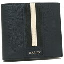 【P10倍 1/29 20時〜1/30 9時】【返品OK】バリー 二つ折り財布 テイゼル ネイビー メンズ BALLY 6218015 589877 F017 一粒万倍日