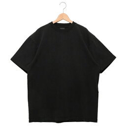 【P10倍 5/1 0時～5/2 9時】<strong>バレンシアガ</strong> <strong>Tシャツ</strong> カットソー ブラック レディース BALENCIAGA 641655 TNVU3 1073