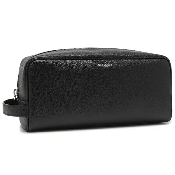 サンローランパリ クラッチバッグ グルーミングケース ポーチ ブラック ユニセックス SAINT LAURENT PARIS 609347 1GF0N 1000
