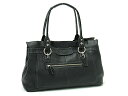 ・COACH コーチ F14682 SV/BK ペネロピ レザー ハンドバッグ シルバー/ブラックコーチ公認直営アウトレット！USA買付け品！coach outlet！ 2012年新作セール開催中！★71％OFF★