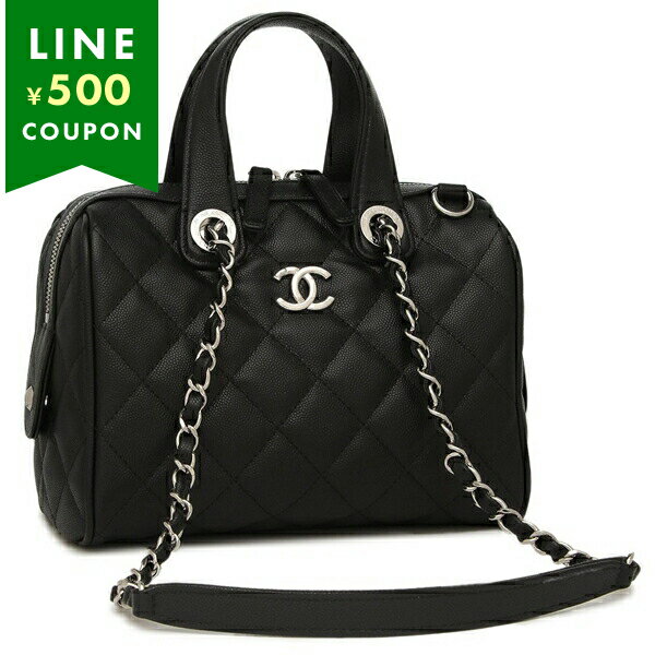 シャネル ハンドバッグ ショルダーバッグ マトラッセ ミニボストン CCマーク ミニバッグ ブラック レディース CHANEL AS5578 B21292 94305