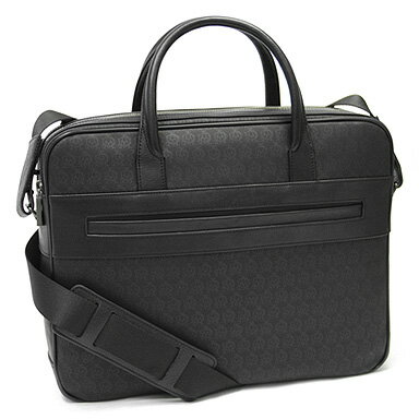 ・【送料無料】ダンヒル DUNHILL L3K741A AD ダブル ジップ ブリーフケース AD DOUBLE ZIP BRIEFCASE ハンドバッグ/ショルダーバッグ/ブリーフケース ブラック/ブラック【円高還元】【new0523】