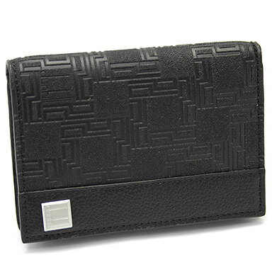 ・【送料無料】ダンヒル DUNHILL L2LH47A ディーエイト ブラック ビジネスカードケース D-EIGHT BLACK BUISINESS CARD CASE ブラック/ブラック/シルバー【円高還元】【RCPmara1207】