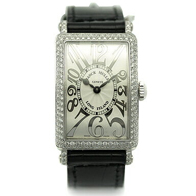 ・【送料無料】Franck Muller フランクミュラー 902QZRELD-SLV-EN LONG ISLAND ロングアイランド ホワイト/シルバー/ブラック レディースウォッチ/腕時計【円高還元】【new0521】