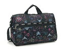 ・【送料無料】LeSportsac レスポートサック 7185 LARGE WEEKENDER ラージ ウィークエンダー ボストンバッグ 3084 TIARA ティアラ【ラッピング不可商品】【YDKG-m】【sa0325】