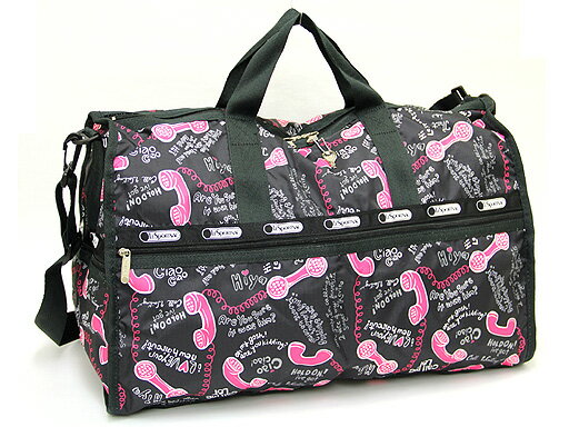 ・【送料無料】LeSportsac レスポートサック 7185 LARGE WEEKENDER ラージウィークエンダー ボストンバッグ 3096 Ring a ling リングアリング【ラッピング不可商品】【円高還元】レスポートサック ショルダーバッグ lesportsac レスポ 激安！★最終処分55％OFF★