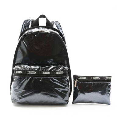 ・【送料無料】レスポートサック LeSportsac 7812 ベーシックバックパック BASIC BACKPACK リュックサック M000 ブラックオパール BLACK OPAL 【ラッピング不可商品】【円高還元】【RCPmara1207】