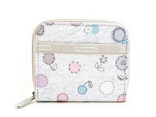 ・LeSportsac レスポートサック 6505 CLAIRE クレア 2つ折財布 D008 BUBBLES バブルズ【ラッピング不可商品】【円高還元】lesportsac レスポートサック レスポ 6月柄！★50％OFF★