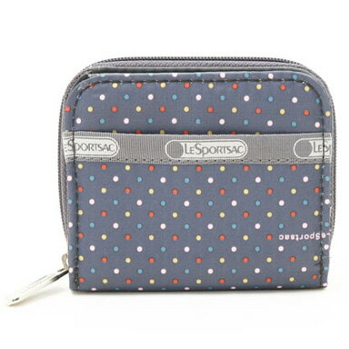 ・LeSportsac レスポートサック 6505 CLAIRE クレア 2つ折財布 D032 DOTTI ドッティ【ラッピング不可商品】【円高還元】