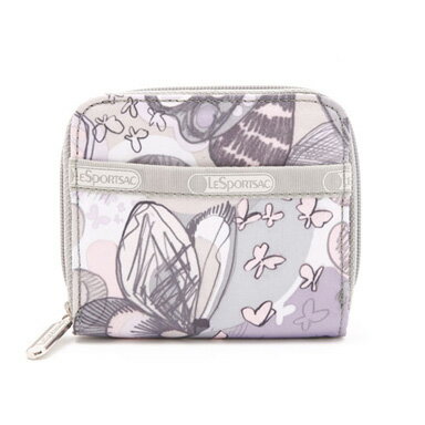 ・レスポートサック LeSportsac 6505 クレア CLAIRE 2つ折財布 D100 フライアウェイ FLY AWAY【ラッピング不可商品】【円高還元】【sa0601】