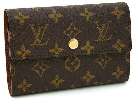 ・【送料無料】LOUIS VUITTON ルイヴィトン M60047 モノグラム ポルトフォイユ・アレクサンドラ 3つ折財布【Luxury Brand Selection】【即納・新品・未使用】【円高還元】【sa0523】【RCPmara1207】