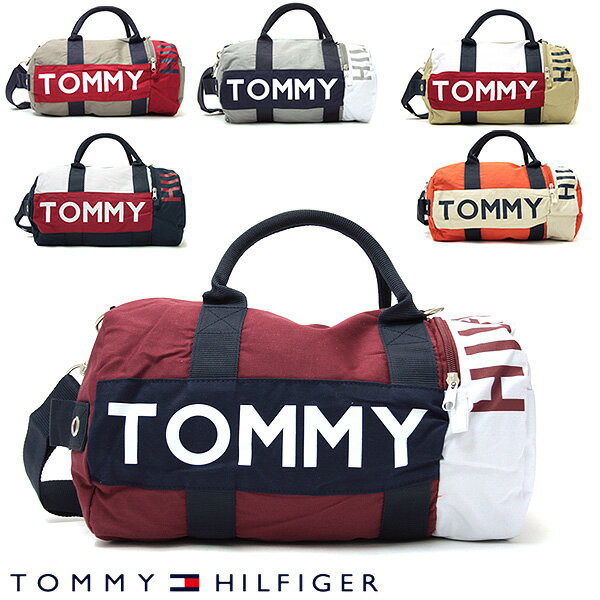 ・TOMMY HILFIGER トミーヒルフィガー MINI DUFFLE ミニダッフル ボストンバッグ 200175 選べる6カラー【ラッピング不可商品】【円高還元】【SALE】