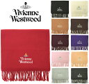 VivienneWestwood ヴィヴィアンウエストウッド S12 F552 オーブ柄マフラー メンズ/レディース 男女兼用 全11カラーマフラー ヴィヴィアンウエストウッド VivienneWestwood★81％OFF★