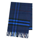 BURBERRY バーバリーGIANT ICON マフラー D.BL 3978257ストール【】【新品/未使用/正規品】
