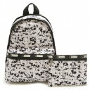 LeSportsac 7812-P928 BASIC BACKPACK ディズニー ベーシック リュックサック バッグ MICKEY LOVES MINNIE/ 【f】【新品/未使用/正規品】