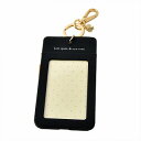 ケイトスペード Kate Spade 166451 Black Dot パス(定期)・カード入れ バッグチャーム IDホルダー WHY HELLO THERE ID CLIP【r】【新品/未使用/正規品】