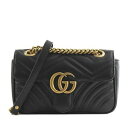 GUCCI グッチ 446744 DTD1T 1000 BK斜めがけショルダーバッグ【】【新品/未使用/正規品】