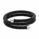 スワロフスキー SWAROVSKI 5250023 クリスタルロック スパイラル バングル ブレスレッ