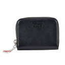 プラダ PRADA 1MM268 2CHR 002 サフィアーノレザー ハートチャーム付 コインケース カードケース【r】【新品・未使用・正規品】