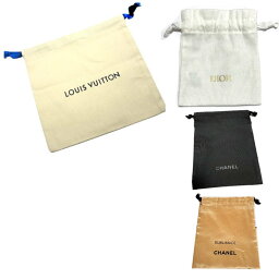LOUIS VUITTONルイヴィトン DIOR　<strong>ディオール</strong>　CHANELシャネル　保存袋　巾着　<strong>ポーチ</strong>　ラッピング S　GIFT-S