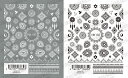 【メール便対応】ツメキラ(TSUMEKIRA) ネイルシール【es(エス)】【FREE’S nail Mehndi(メヘンディ) (ホワイト/ブラック)】ES-MHD-102ボヘミアン ペイズリー オルテガ エスニック