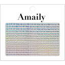 Amaily ネイルシール No.8−13 波ライン (OS...