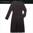 バーバリー ワンピース BURBERRY サイズ42 ウール パープル系【アウトレット】【新品・未使用】【ブランド婦人服】【smtb-MS】【YDKG-ms】【楽ギフ_包装】【151206】【RCP】【スーパーセール】【スーパーSALE】