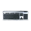 【ポイント10倍】(まとめ)アオテック フルサイズ109キー日本語キーボード シルバー AOK-109UPS【×3セット】