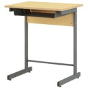 【ポイント10倍】アール・エフ・ヤマカワ テーブル RFJD3-6045NL ナチュラル 組立品