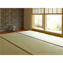 【ポイント10倍】い草 上敷き/ラグマット 【江戸間 2帖】 高耐久性 長期間使用可 『雅 みやび』 〔リビング ダイニング 客間 仏間〕【代引不可】
