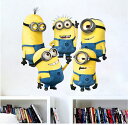 【怪盗グルーのミニオン危機一発(Despicable Me )】ウォールステッカー ウォール ステッカー ポスター シール 北欧 激安 貼って はがせる 壁紙 壁シール 子供部屋【CG】