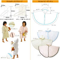 【G】送料無料兄弟・姉妹でおそろい♪今治産湯あがりベビーポンチョ+今治産こどもバスローブギフトセット(出産祝い誕生日祝いギフト今治産今治タオルギフトベビーバスローブガーゼ)