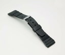 BG069A【BAMBI】バンビ/スポーツタイプウレタンベルト（薄型）　 時計ベルト/ブラック 腕時計用時計バンド/955円